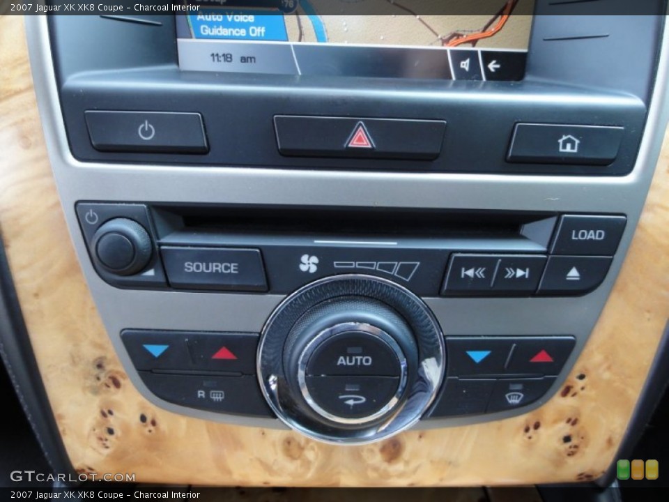 Charcoal Interior Controls for the 2007 Jaguar XK XK8 Coupe #51310180