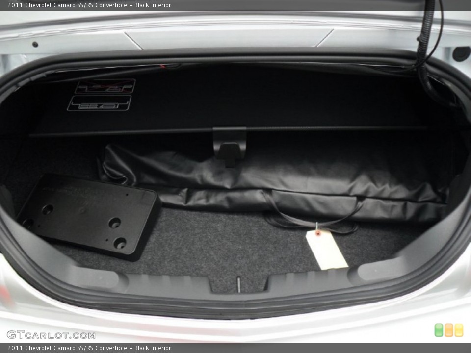 Black Interior Trunk for the 2011 Chevrolet Camaro SS/RS Convertible #51312157