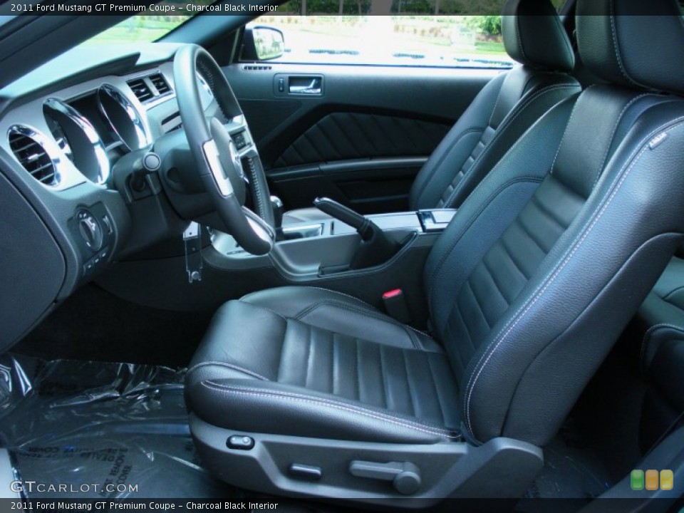 Charcoal Black Interior Photo for the 2011 Ford Mustang GT Premium Coupe #51312826