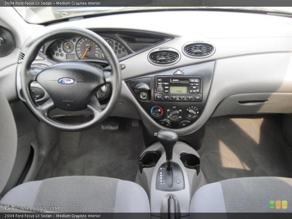 Medium Graphite Interior Dashboard for the 2004 Ford Focus LX Sedan #51313498