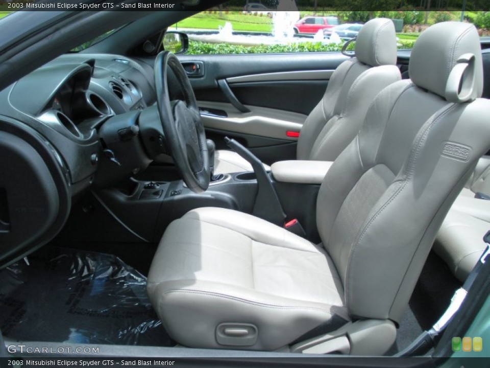 Sand Blast Interior Photo for the 2003 Mitsubishi Eclipse Spyder GTS #51314587