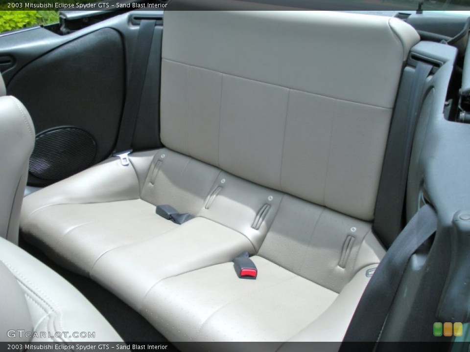 Sand Blast Interior Photo for the 2003 Mitsubishi Eclipse Spyder GTS #51314614