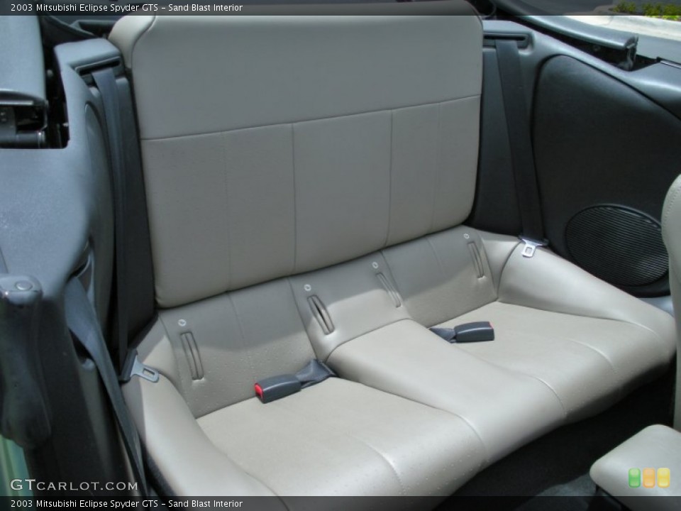 Sand Blast Interior Photo for the 2003 Mitsubishi Eclipse Spyder GTS #51314659