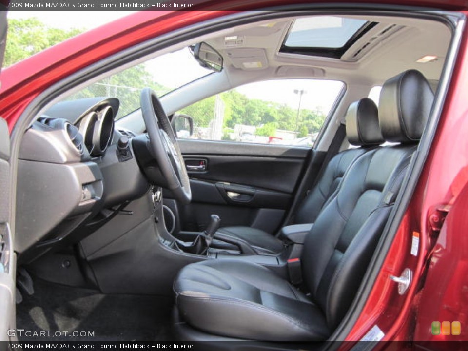 Black Interior Photo for the 2009 Mazda MAZDA3 s Grand Touring Hatchback #51314689