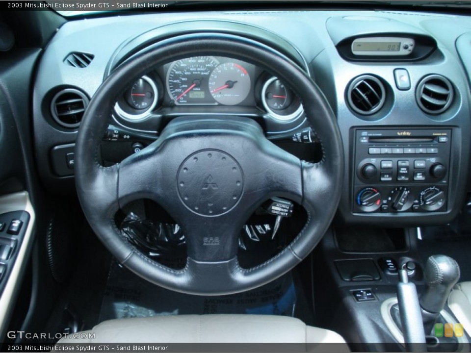 Sand Blast Interior Dashboard for the 2003 Mitsubishi Eclipse Spyder GTS #51314692