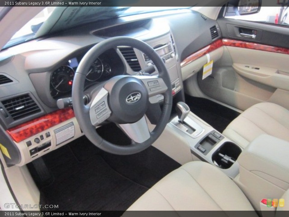 Warm Ivory Interior Photo for the 2011 Subaru Legacy 3.6R Limited #51319729