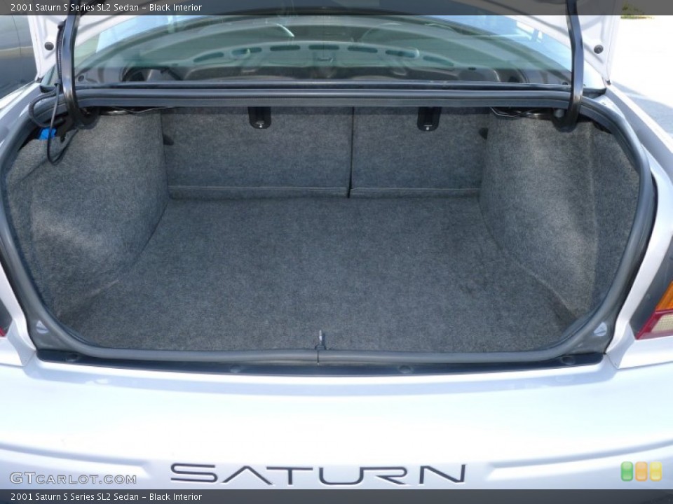 Black Interior Trunk for the 2001 Saturn S Series SL2 Sedan #51319840
