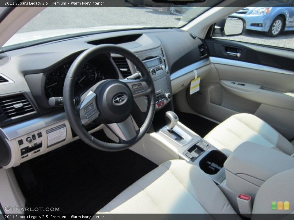 Warm Ivory Interior Photo for the 2011 Subaru Legacy 2.5i Premium #51320978