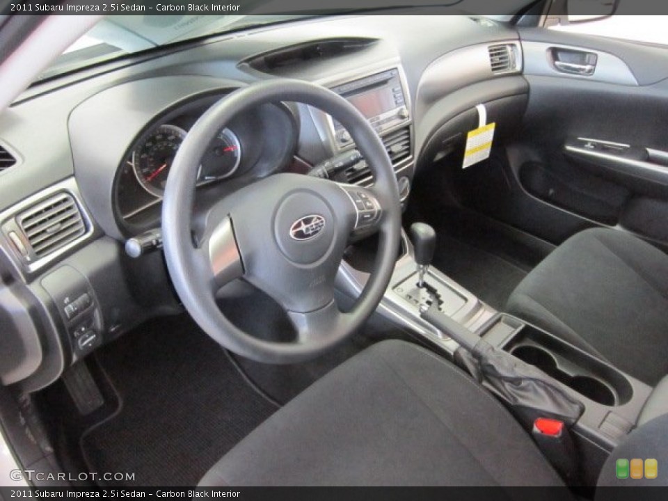 Carbon Black Interior Photo for the 2011 Subaru Impreza 2.5i Sedan #51321826