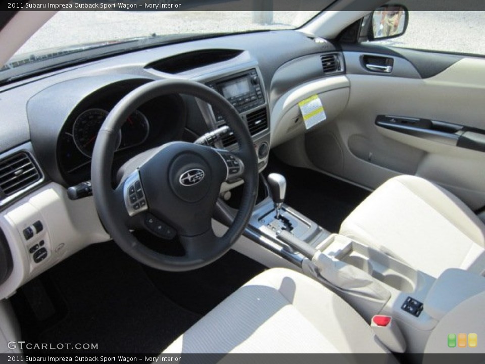 Ivory Interior Photo for the 2011 Subaru Impreza Outback Sport Wagon #51322720