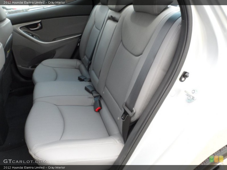 Gray Interior Photo for the 2012 Hyundai Elantra Limited #51324139