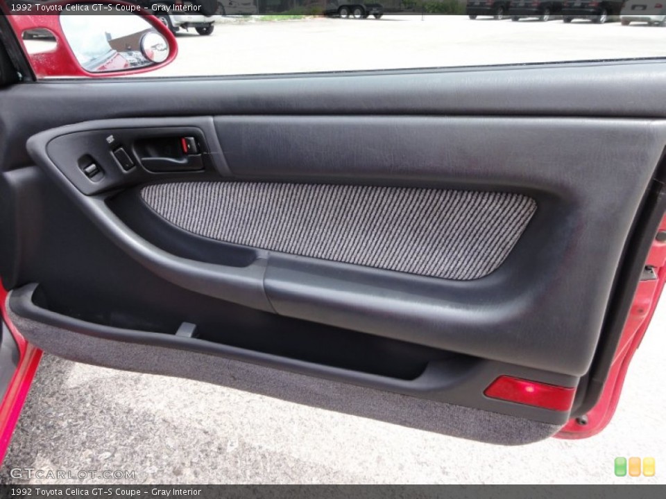 Gray Interior Door Panel for the 1992 Toyota Celica GT-S Coupe #51325228