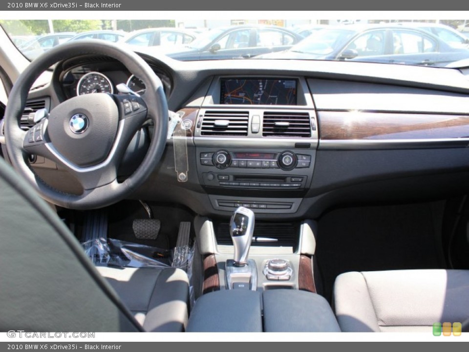 Black Interior Dashboard for the 2010 BMW X6 xDrive35i #51327732