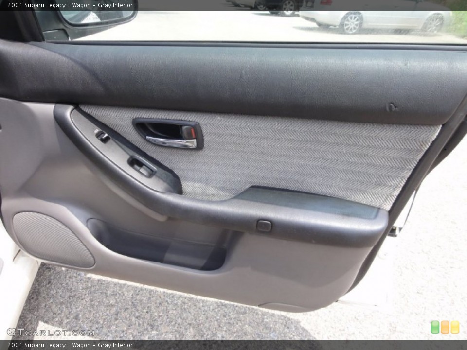 Gray Interior Door Panel for the 2001 Subaru Legacy L Wagon #51328942