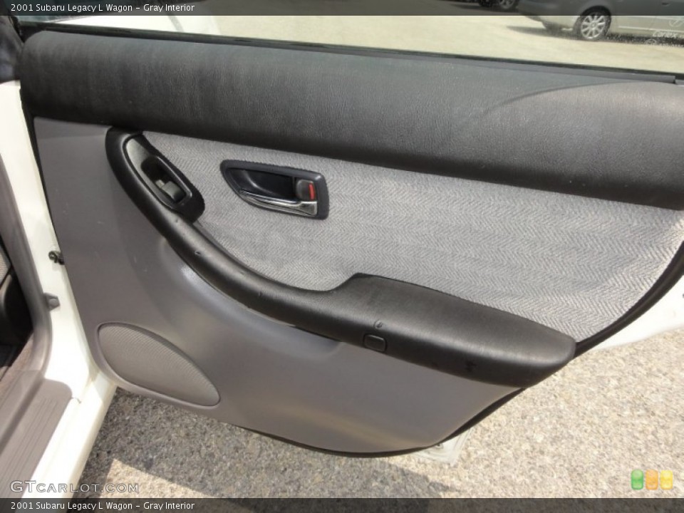 Gray Interior Door Panel for the 2001 Subaru Legacy L Wagon #51328975