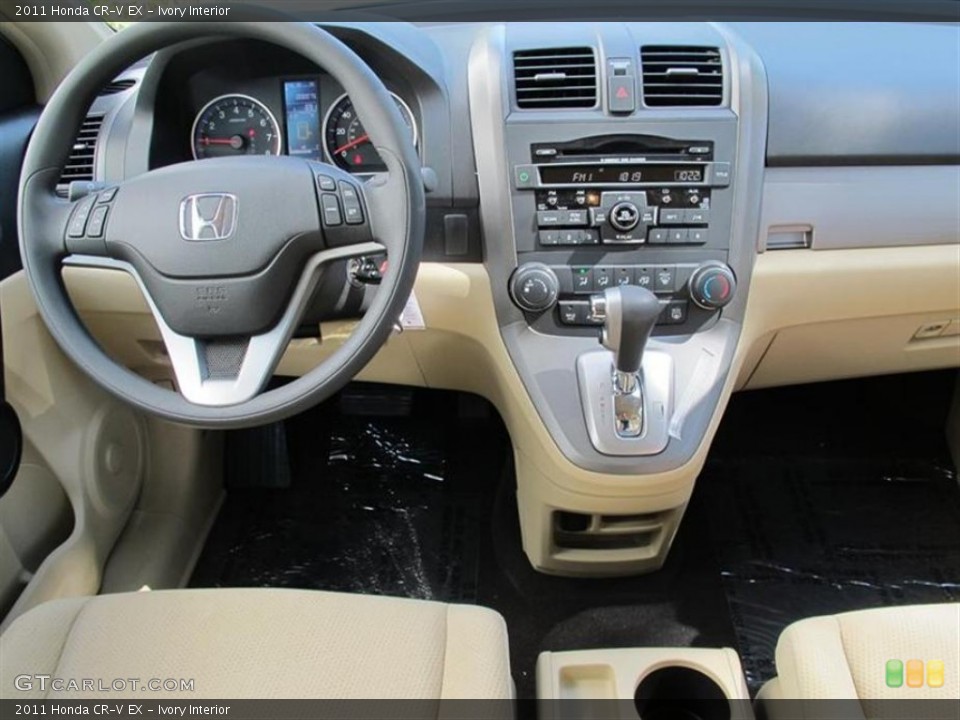 Ivory Interior Dashboard for the 2011 Honda CR-V EX #51332613