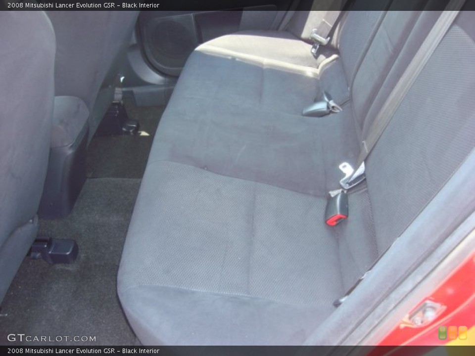 Black Interior Photo for the 2008 Mitsubishi Lancer Evolution GSR #51333490