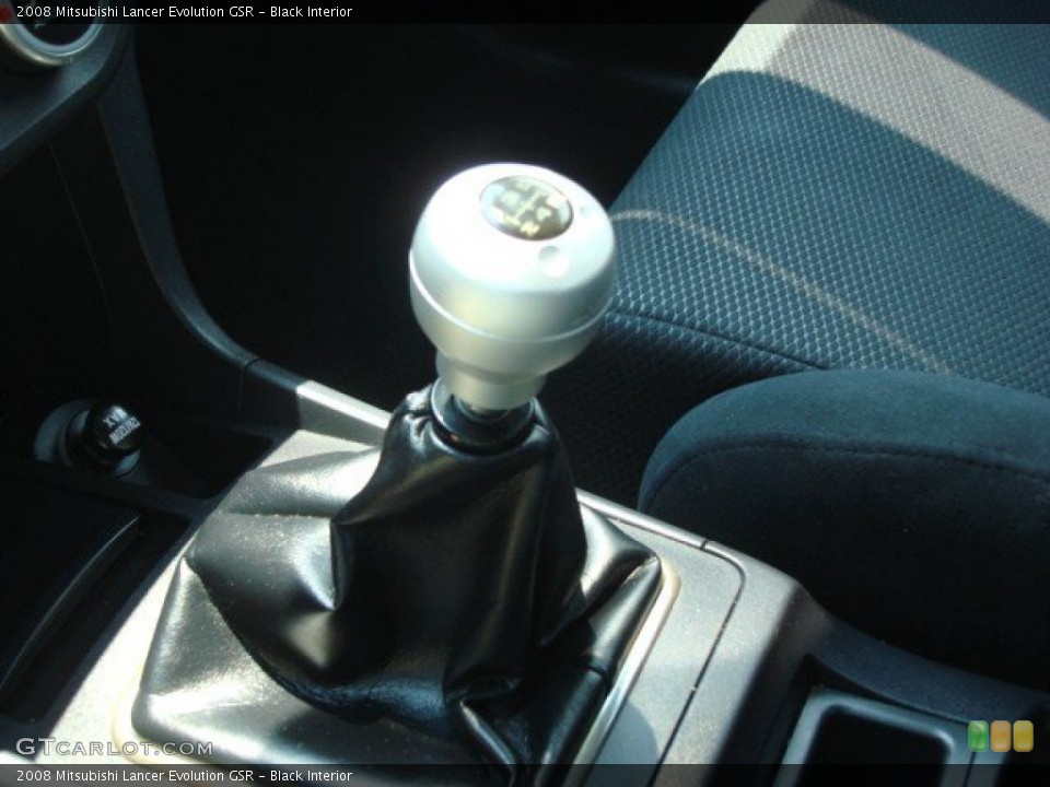 Black Interior Transmission for the 2008 Mitsubishi Lancer Evolution GSR #51333610