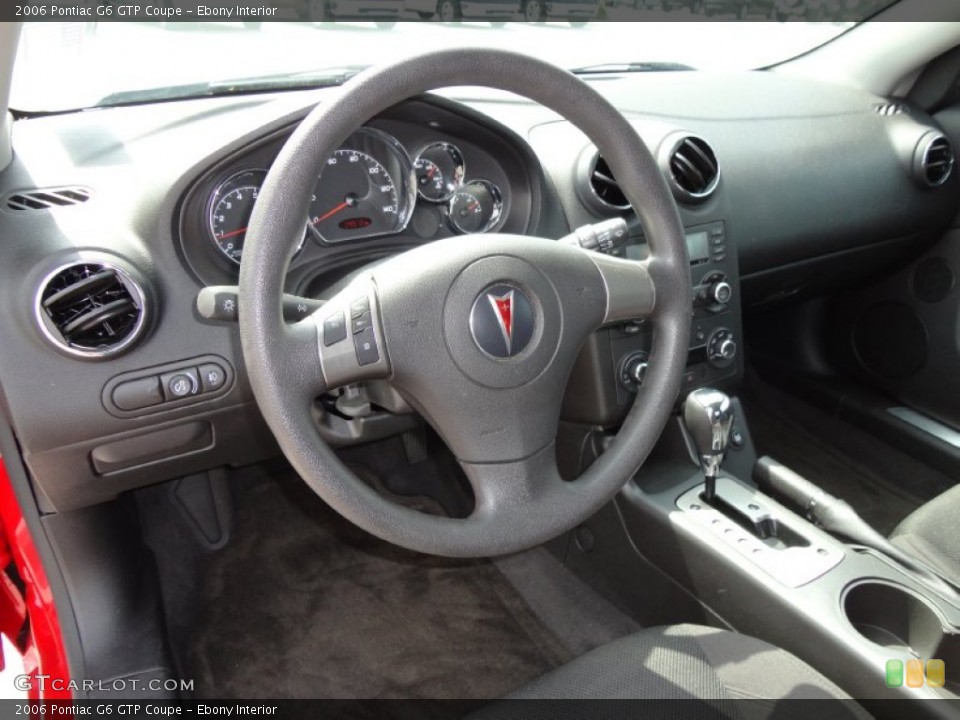 Ebony Interior Photo for the 2006 Pontiac G6 GTP Coupe #51336904