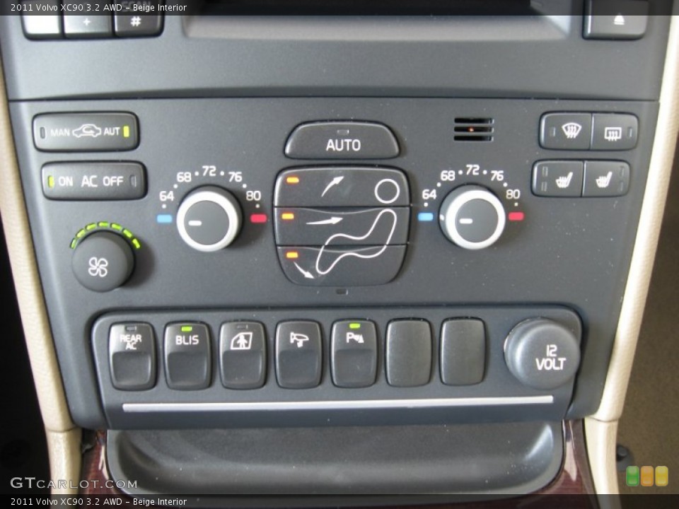 Beige Interior Controls for the 2011 Volvo XC90 3.2 AWD #51339160