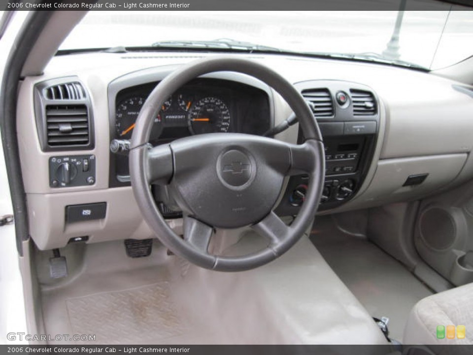 Light Cashmere Interior Dashboard for the 2006 Chevrolet Colorado Regular Cab #51340930