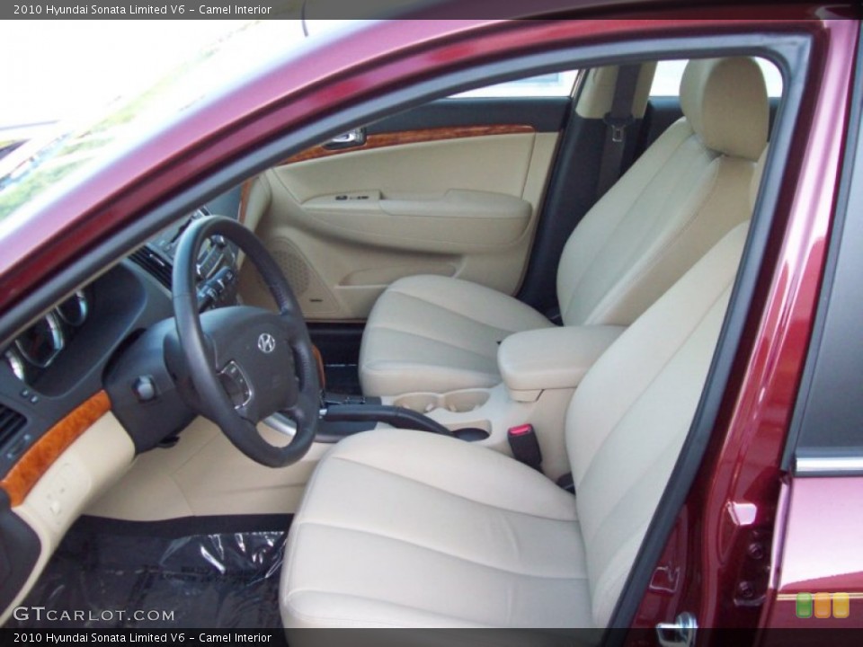 Camel Interior Photo for the 2010 Hyundai Sonata Limited V6 #51341980