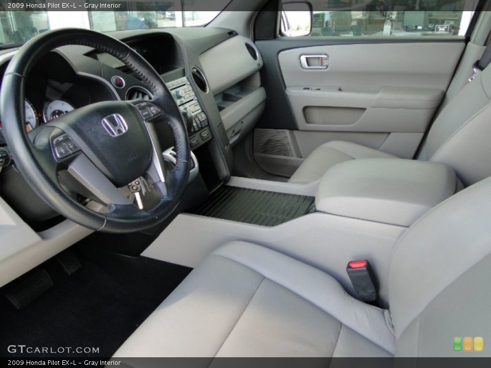 Gray Interior Photo for the 2009 Honda Pilot EX-L #51343198