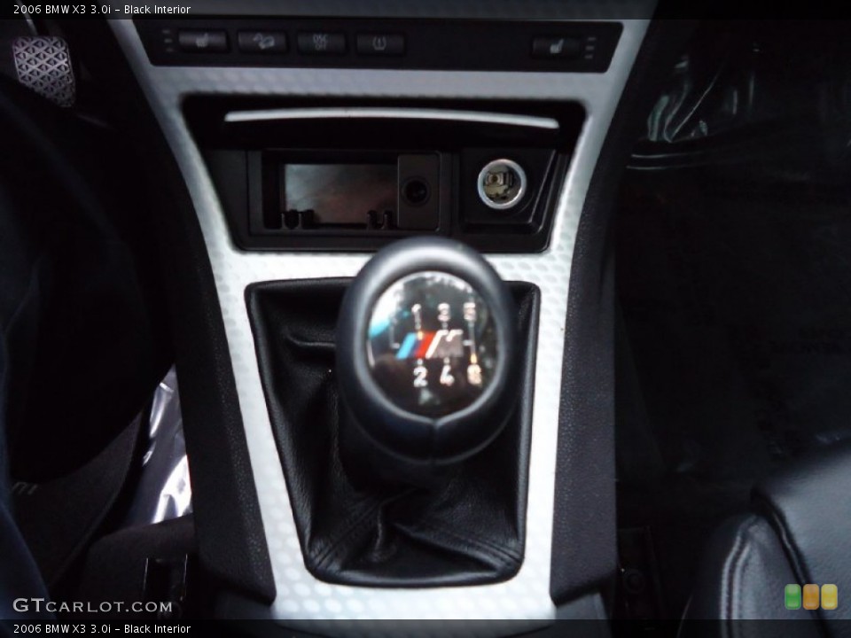 Black Interior Transmission for the 2006 BMW X3 3.0i #51346873