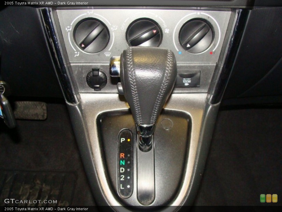 Dark Gray Interior Transmission for the 2005 Toyota Matrix XR AWD #51348719