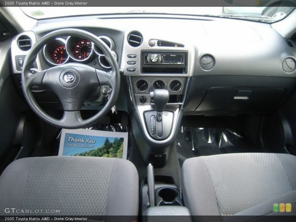 Stone Gray Interior Dashboard for the 2005 Toyota Matrix AWD #51350336