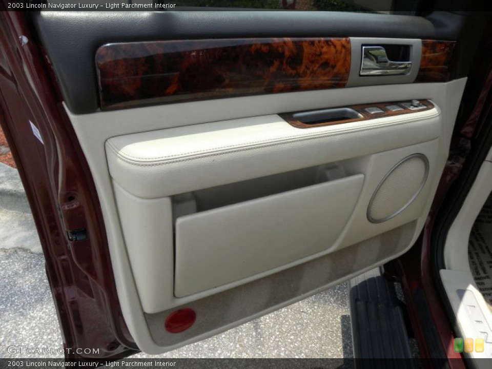 Light Parchment Interior Door Panel for the 2003 Lincoln Navigator Luxury #51350408