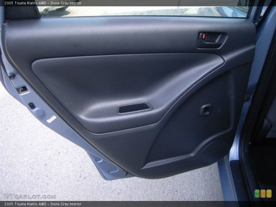 Stone Gray Interior Door Panel for the 2005 Toyota Matrix AWD #51350480