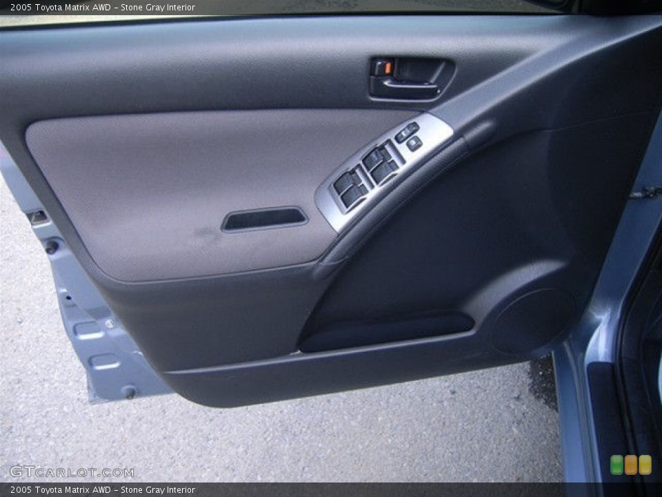 Stone Gray Interior Door Panel for the 2005 Toyota Matrix AWD #51350492