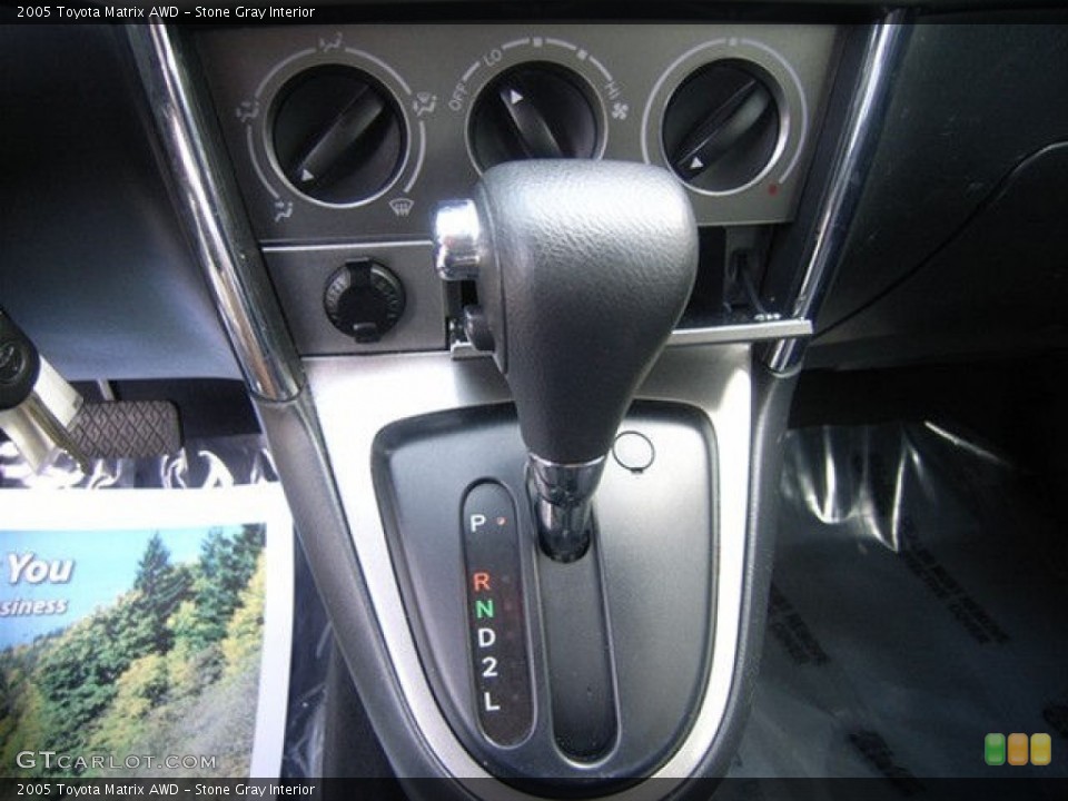 Stone Gray Interior Transmission for the 2005 Toyota Matrix AWD #51350531