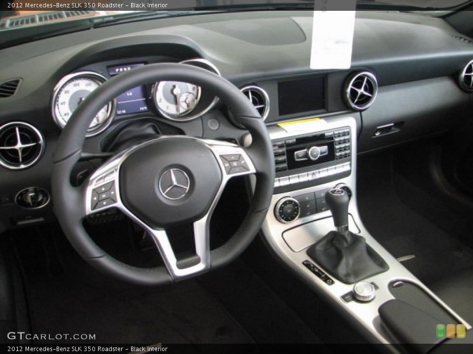 Black Interior Photo for the 2012 Mercedes-Benz SLK 350 Roadster #51356612