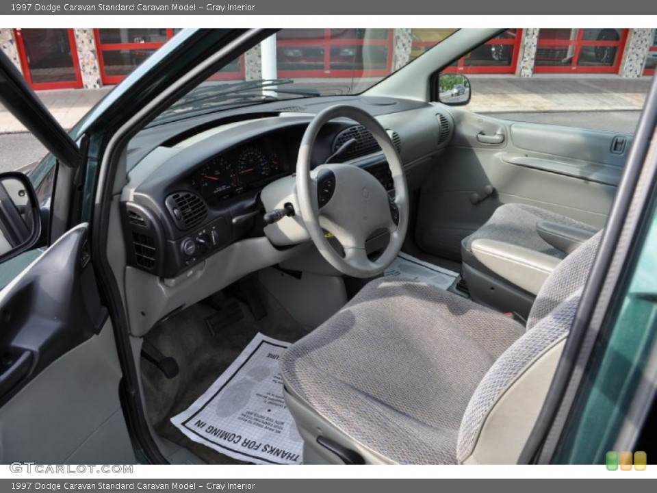 Gray Interior Photo for the 1997 Dodge Caravan  #51357440
