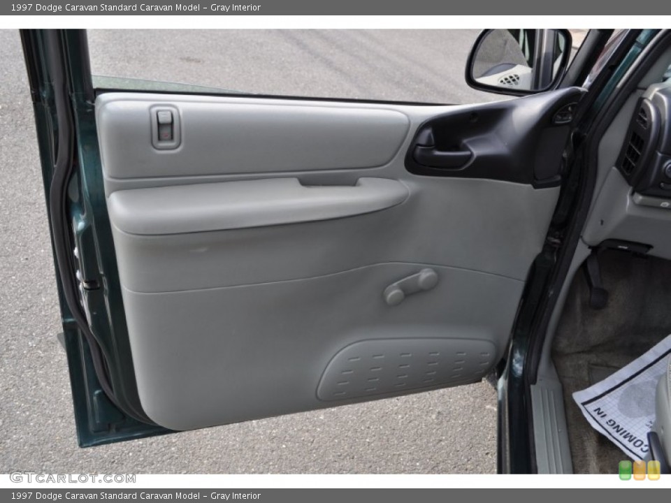 Gray Interior Door Panel for the 1997 Dodge Caravan  #51357680