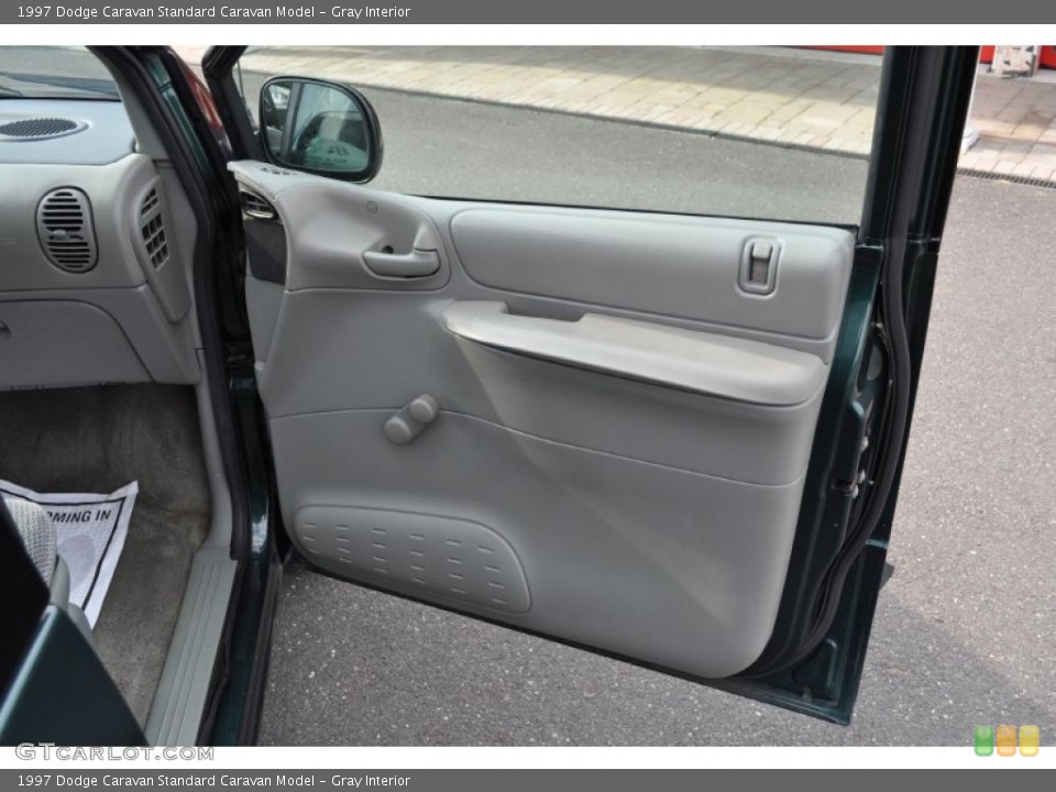 Gray Interior Door Panel for the 1997 Dodge Caravan  #51357695