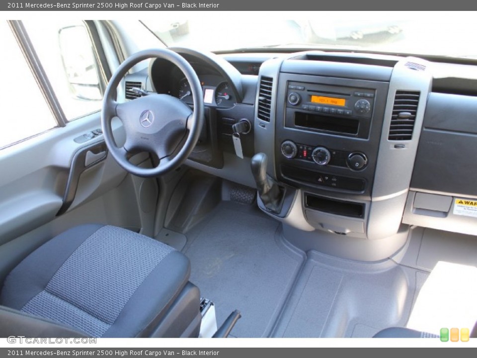 Black Interior Photo for the 2011 Mercedes-Benz Sprinter 2500 High Roof Cargo Van #51358211
