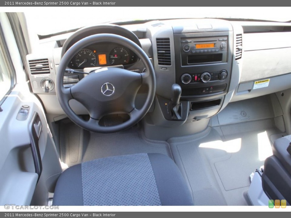 Black Interior Photo for the 2011 Mercedes-Benz Sprinter 2500 Cargo Van #51358637