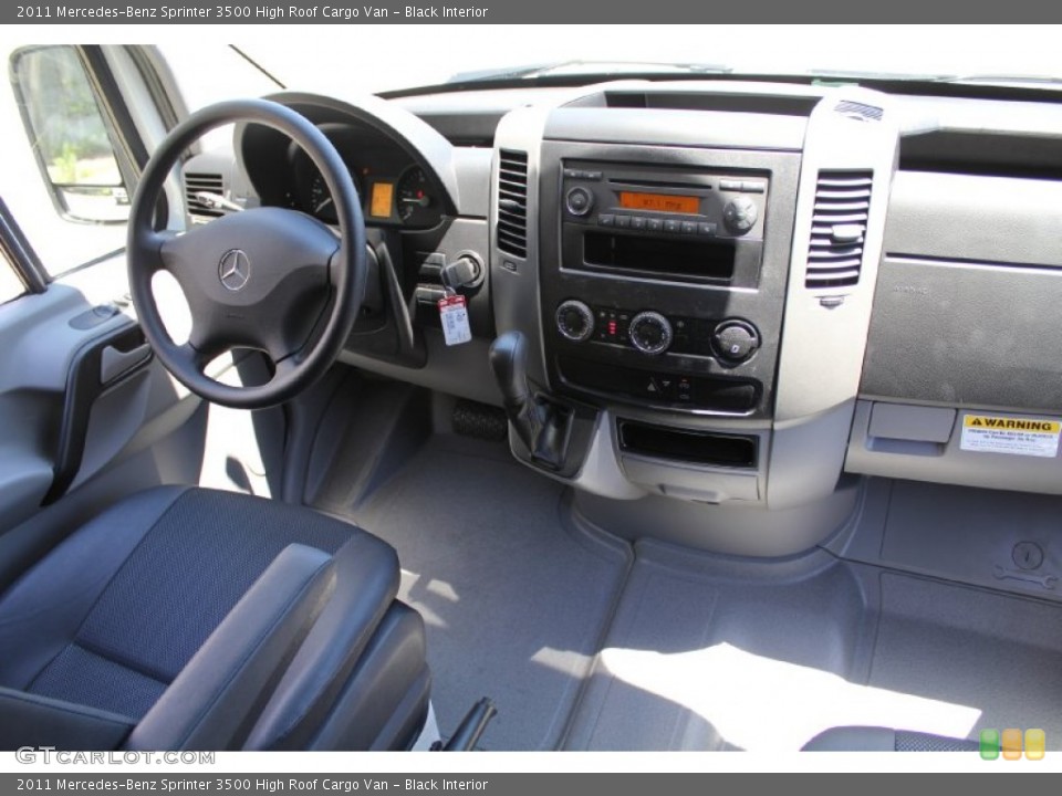Black Interior Photo for the 2011 Mercedes-Benz Sprinter 3500 High Roof Cargo Van #51359078