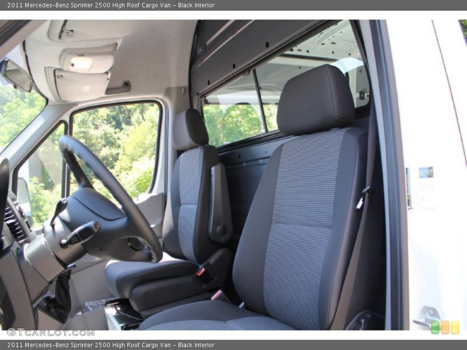 Black Interior Photo for the 2011 Mercedes-Benz Sprinter 2500 High Roof Cargo Van #51359339