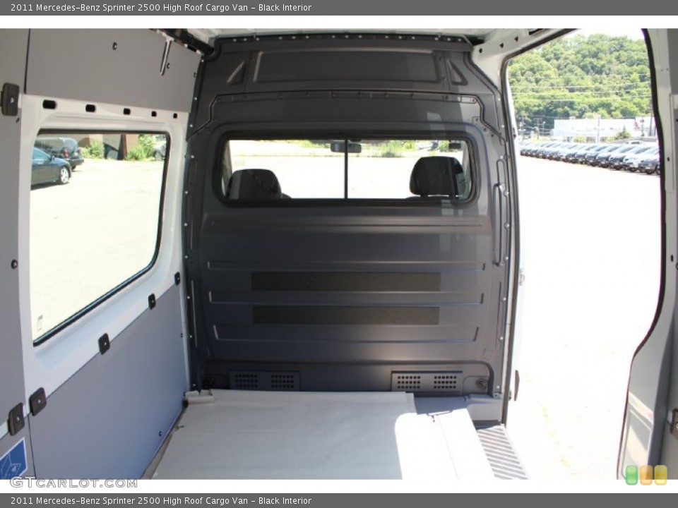 Black Interior Photo for the 2011 Mercedes-Benz Sprinter 2500 High Roof Cargo Van #51359420
