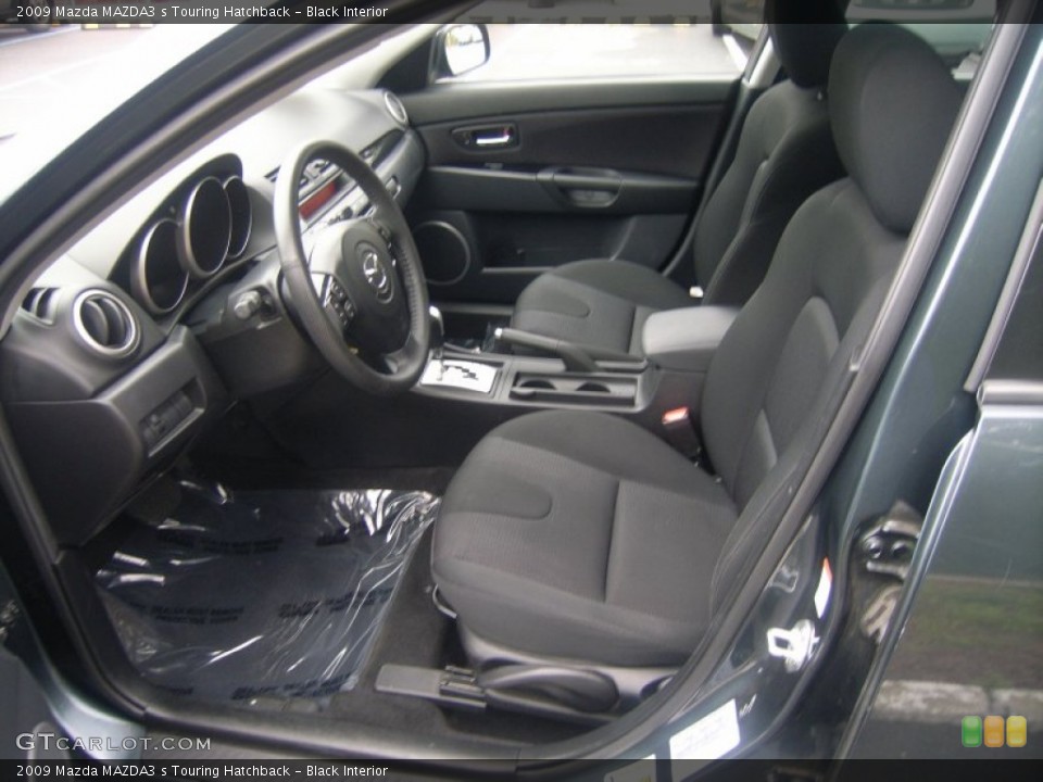 Black Interior Photo for the 2009 Mazda MAZDA3 s Touring Hatchback #51360530