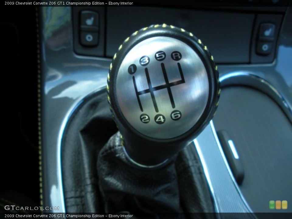 Ebony Interior Transmission for the 2009 Chevrolet Corvette Z06 GT1 Championship Edition #51360539