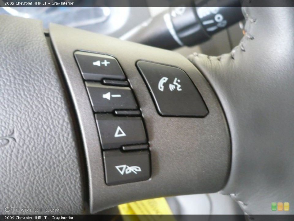Gray Interior Controls for the 2009 Chevrolet HHR LT #51365135