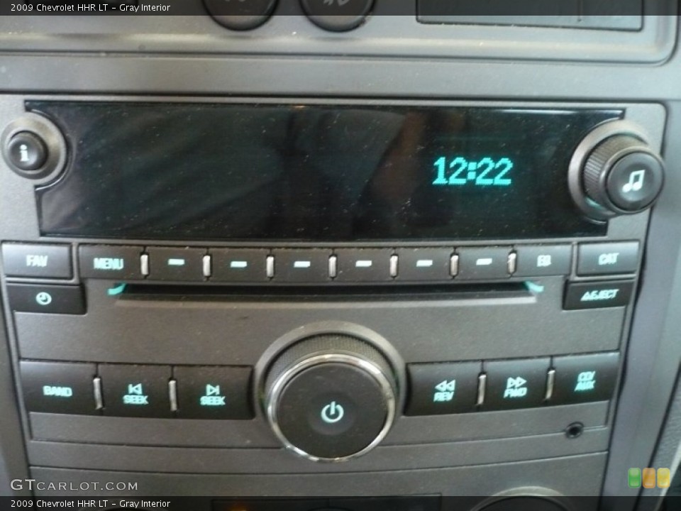 Gray Interior Controls for the 2009 Chevrolet HHR LT #51365150