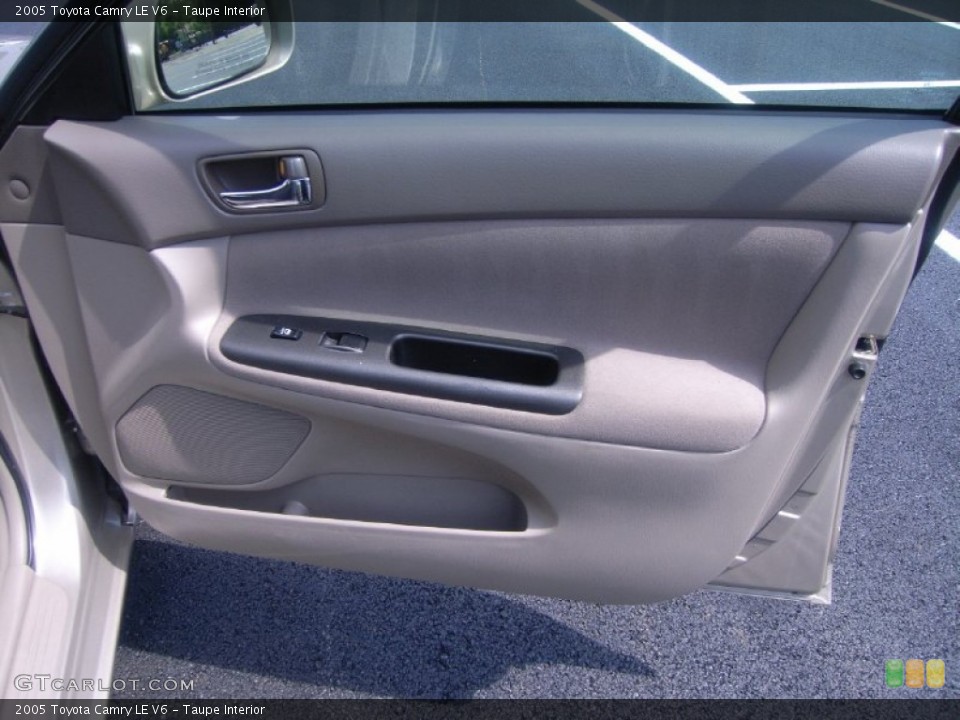 Taupe Interior Door Panel for the 2005 Toyota Camry LE V6 #51372095