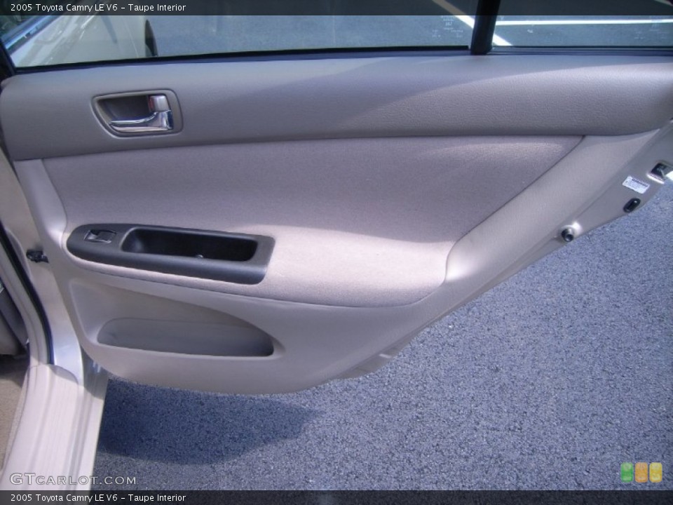 Taupe Interior Door Panel for the 2005 Toyota Camry LE V6 #51372110