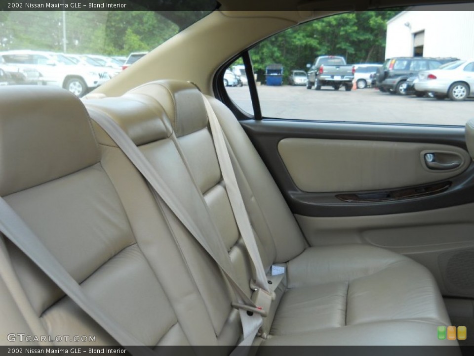 Blond Interior Photo for the 2002 Nissan Maxima GLE #51376966